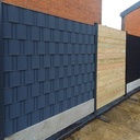 Poteau universel H en aluminium - Anthracite