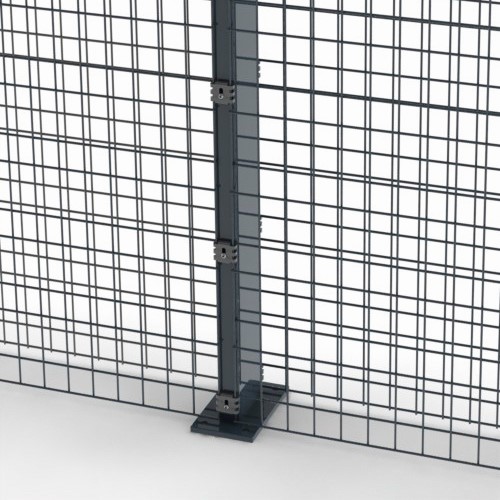 Platine pour poteau Zenturo Betafence