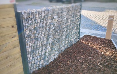 Panneau clôture Gabion EASY - NOIR