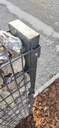 Poteau clôture Gabion EASY - ANTHRACITE