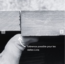 Pas japonais /Dalle clivée rectangulaire en schiste LIVIA