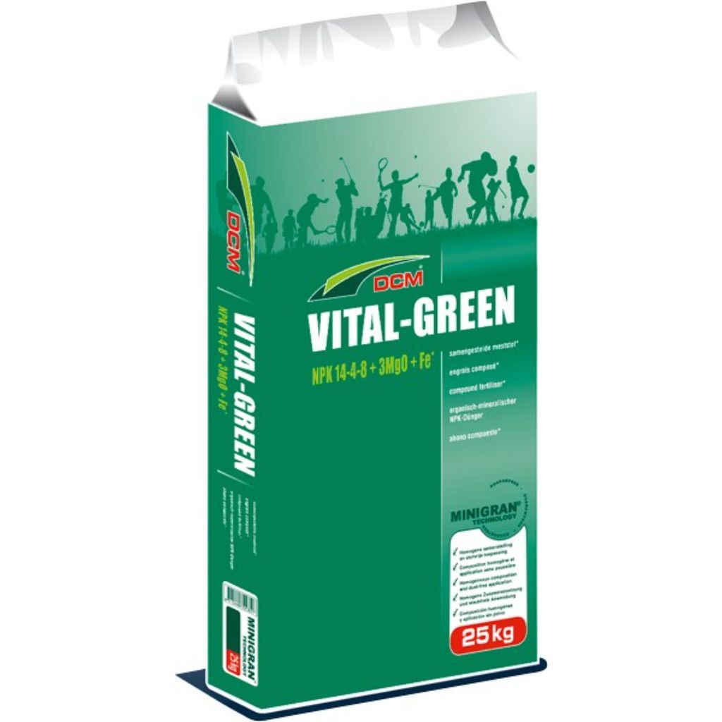 Vital Green Gazon (Minigran) 14-4-8 + 3 MgO + Fer - DCM