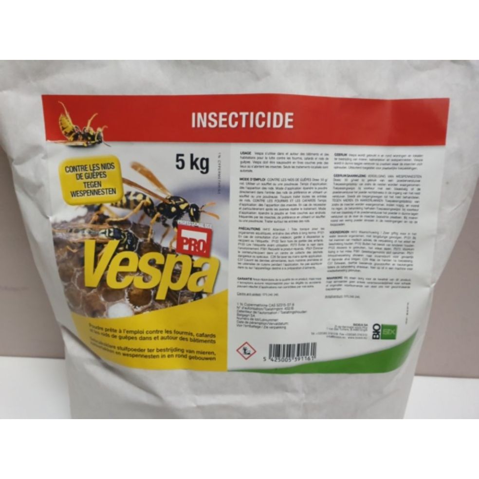 Vespa, insecticide contre guêpes