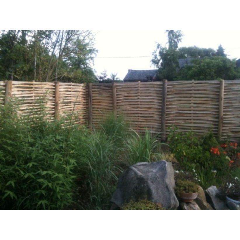 Panneau en châtaignier (fascines fendues) - H.180xL.150cm