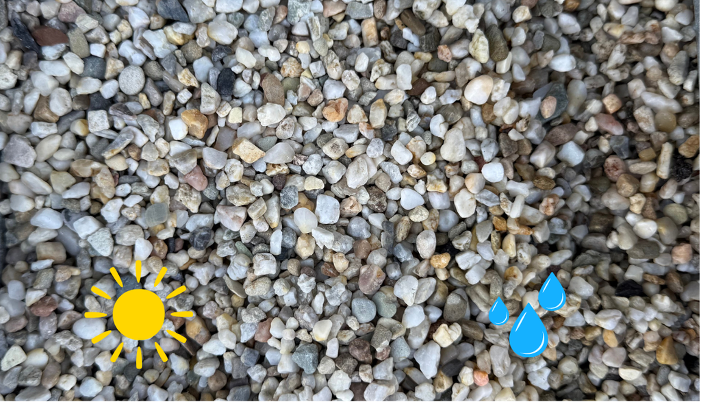 Graviers Limbourgeois blanc 4-8 mm