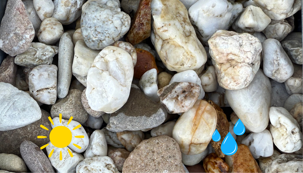 Graviers Limbourgeois blanc 16-32 mm