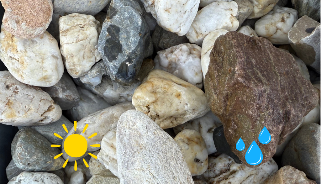 Graviers Limbourgeois blanc 30-60 mm