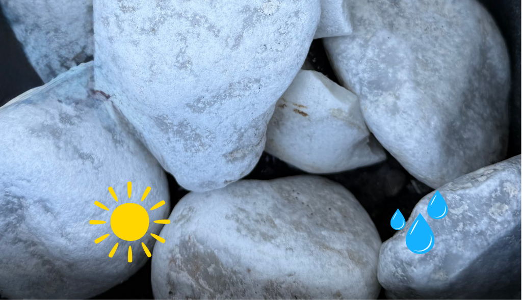 Galets Carrara 6-10 cm (derniers sacs)