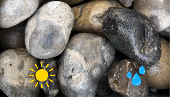 Galets de mer tout venant 60-80 mm - Big Bag 1500kg