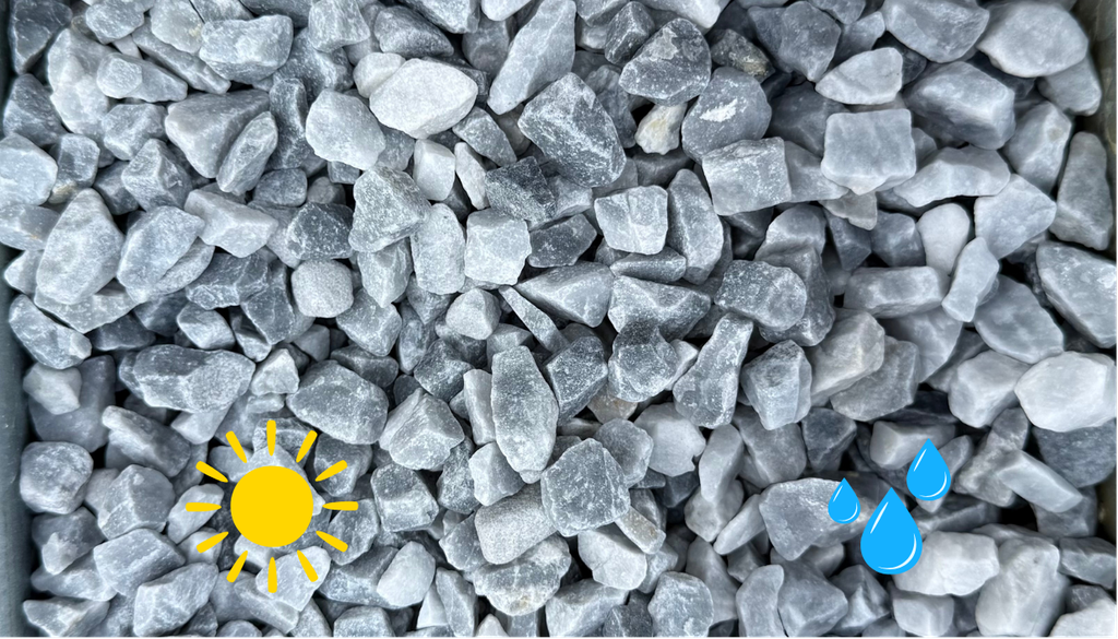 Graviers concassés Icy Blue 8-16 mm