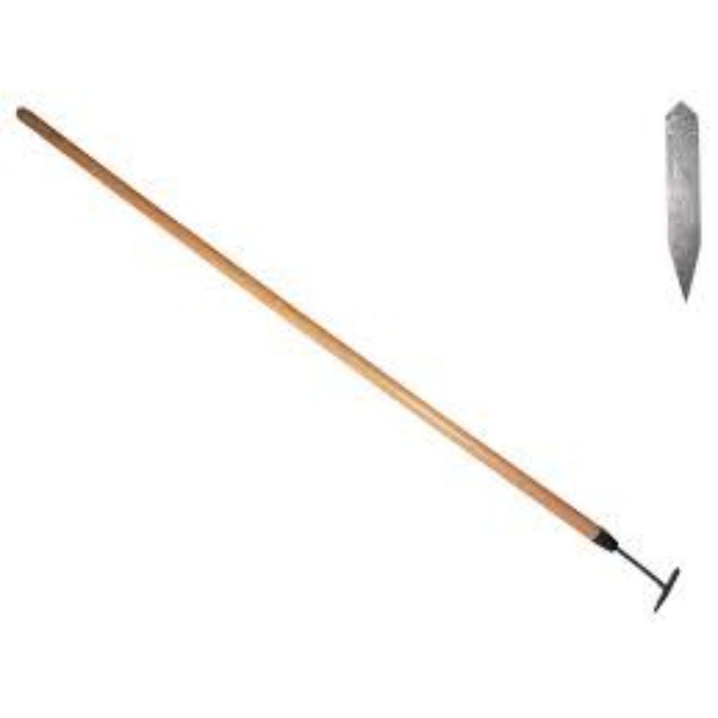 Grattoir avec manche en bois - De Pypere