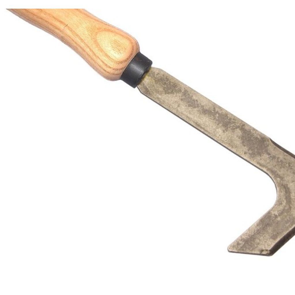 Couteau émousseur à main manche en bois - De Pypere