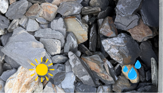 Pétales de schiste 20-60 mm