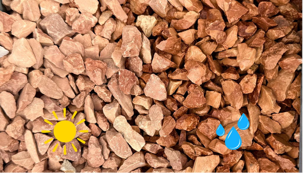 Graviers Rosso Verona 8-12 mm