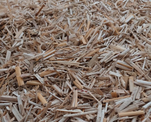 Paillage de Miscanthus brut non tamisé BB 2m³