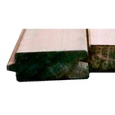 Déstockage -Palplanche Azobé irrégulière (largeur 18cm)