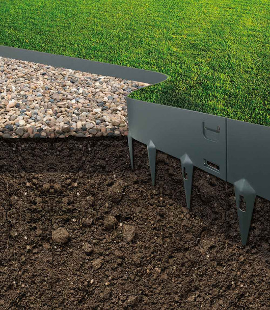 Bordure Core Edge 1.6mm x 10 x 107 cm - NOIR