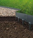 Bordure Core Edge 1.6mm x 10 x 107 cm - NOIR