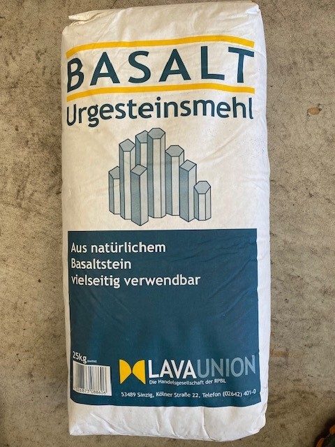 Poudre de basalte - 20 KG