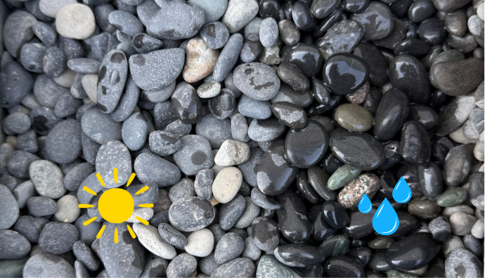 Graviers roulés Grey Pearl 8-16 mm