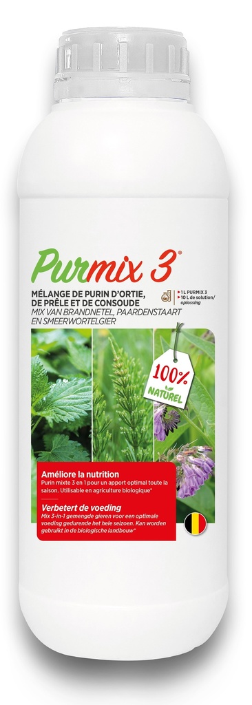 Purmix 3, purin d'ortie, prêle et consoude