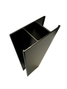 Profil U en aluminium pour Poteau universel H - Anthracite