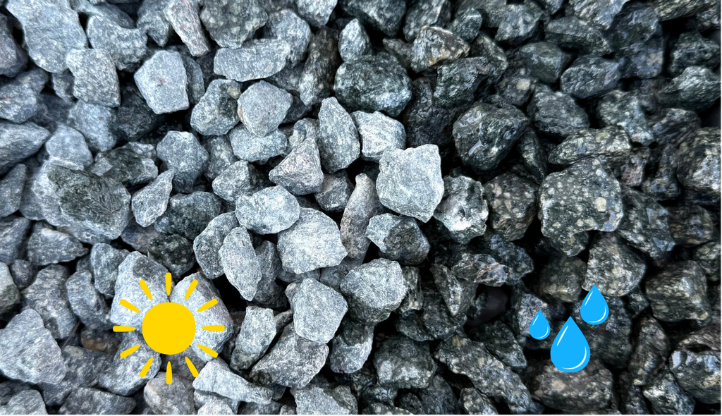 Graviers Porphyre Vert 7-14 mm