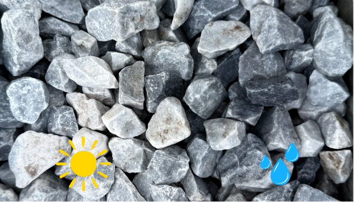 Graviers Quartz Blanc (Allemagne) 16-32 mm