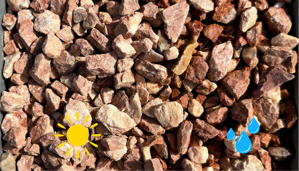 Graviers Tyrolien Rouge 8-16 mm - Big Bag de 500 kg