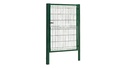 Portillon Hercules - Simple battant ouvrant droit - VERT