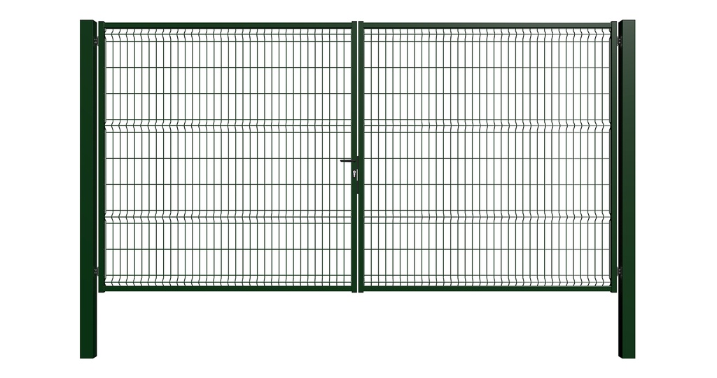 Portail Hercules - Double battant - VERT