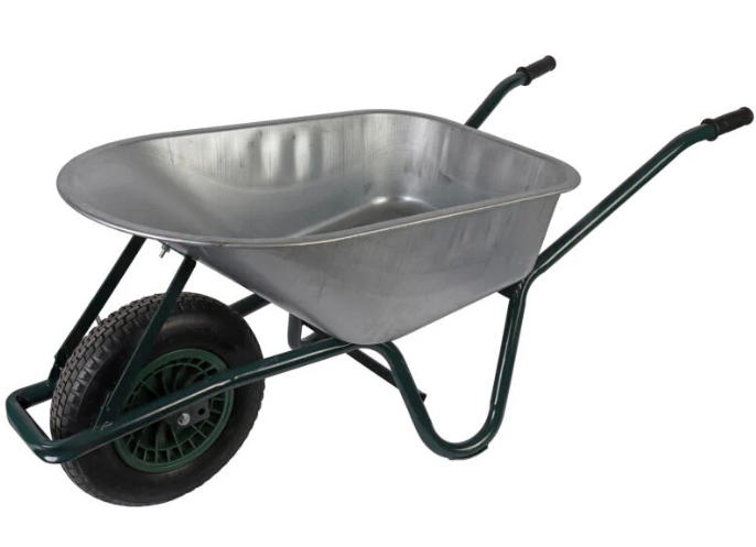 Brouette acier galvanisé 85 L à monter - AVR 