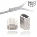 Serrage de câble à sertir inox (pour palissage)