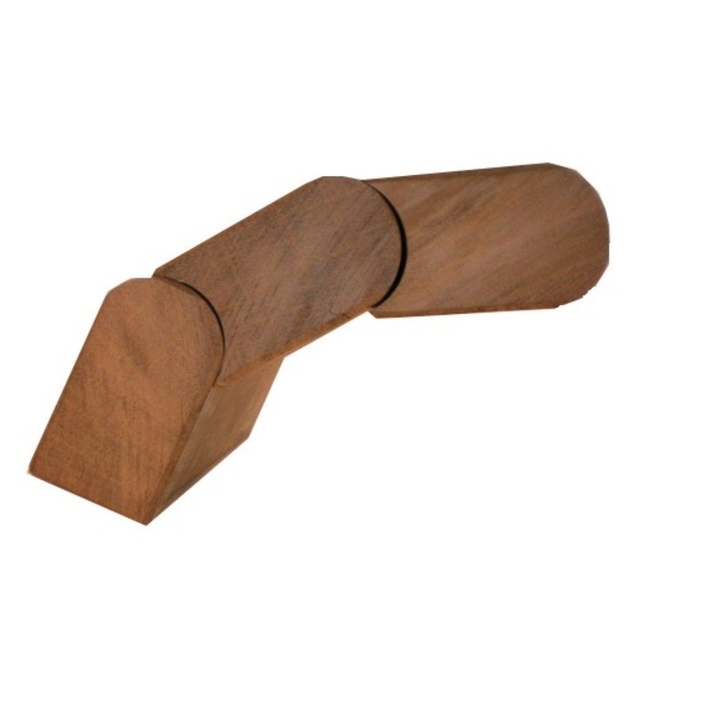 Palplanche ronde en bois exotique MOVE -45x125mm !NEW!