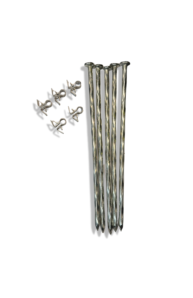 Fixations bordure Core Edge - clous + clips par 5