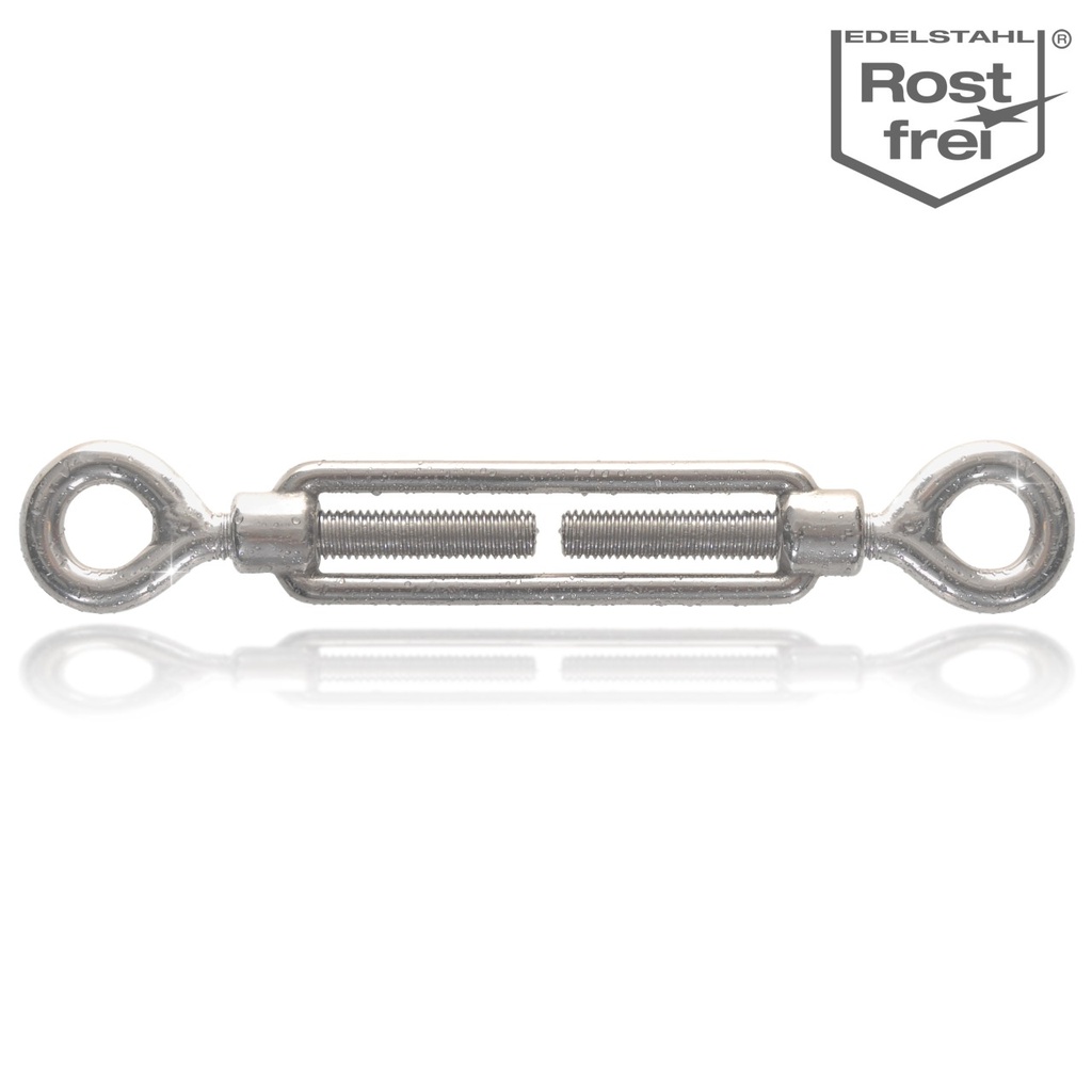 Tendeur en acier inox à 2 oeillets