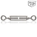 Tendeur en acier inox à 2 oeillets