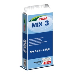 [DCMMIX325KG] Mix 3 (Minigran) 9-3-6 + 3MgO - DCM