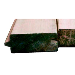 Palplanche en bois exotique - Azobé (largeur 11 cm x épaisseur 4 cm)