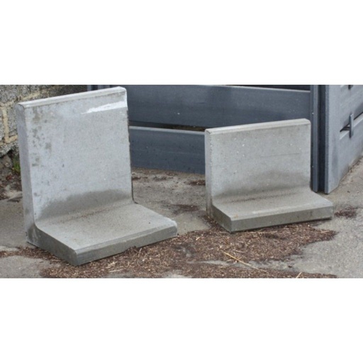 [BORDUREBETONL60CM] Bordure en béton forme en L