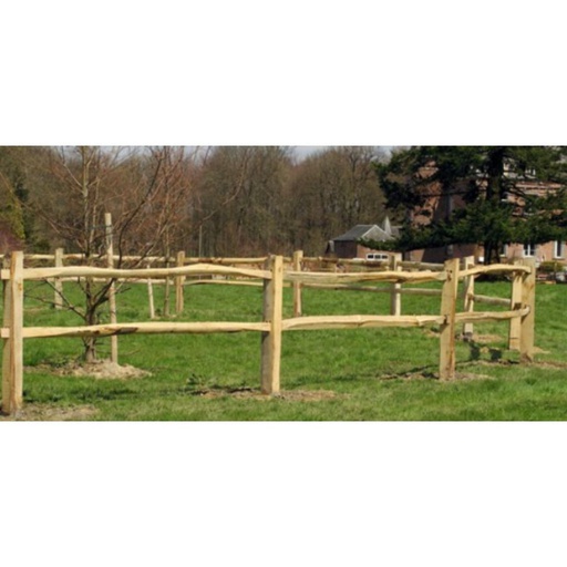 [SEPLISSECHATAIGNIER] Post & Rail - Lisse en châtaignier