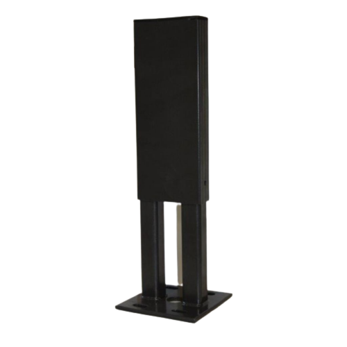 [BETAZENTUROPLATINE - B1] Platine pour poteau Zenturo Betafence - ANTHRACITE
