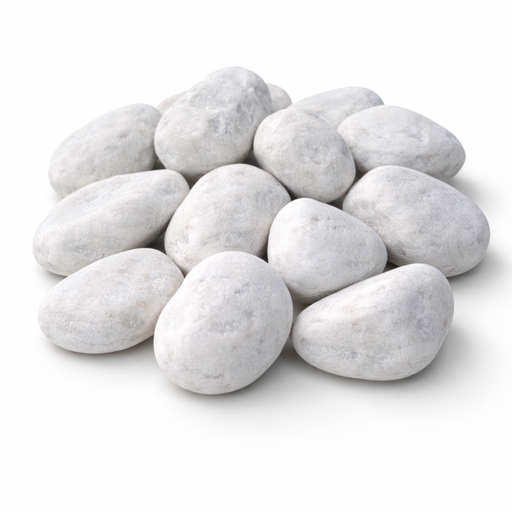 Galets Carrara Blanc 6-10 cm