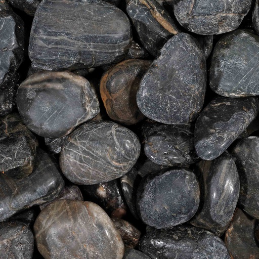 Galets Glitter stone black 10-30 mm