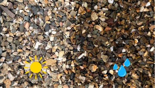 Graviers Japonais bariolés 2-6 mm