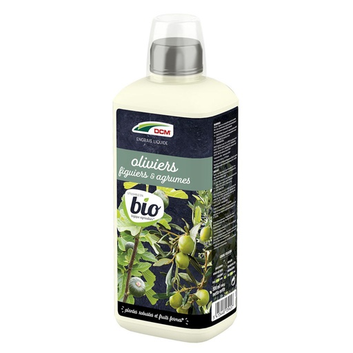 [DCMOLIVIERSS800ML] Engrais liquide Olivier/Figuier/Agrumes 3-5 + oligo + Bacill - DCM