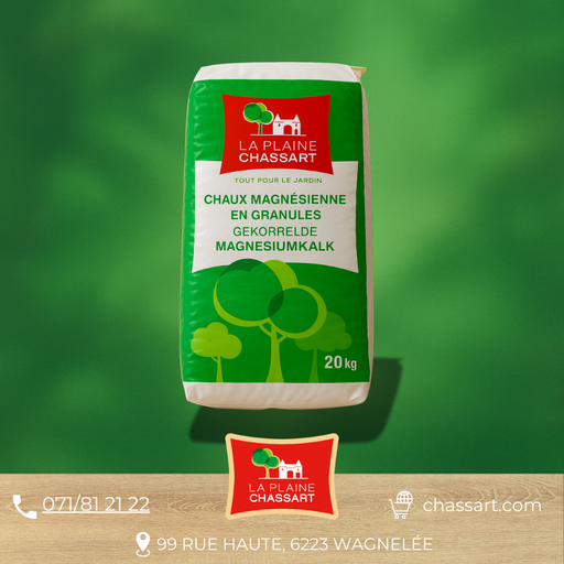[CHAUXMGLAPLAINE20KG] Chaux magnésienne La Plaine Chassart