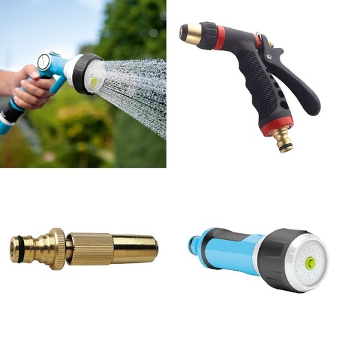 Pistolets et lances d'arrosage