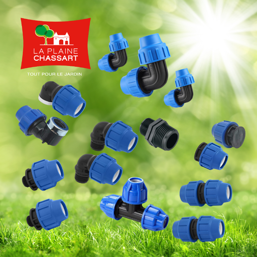 Raccord PE pour eau potable - AUBIA