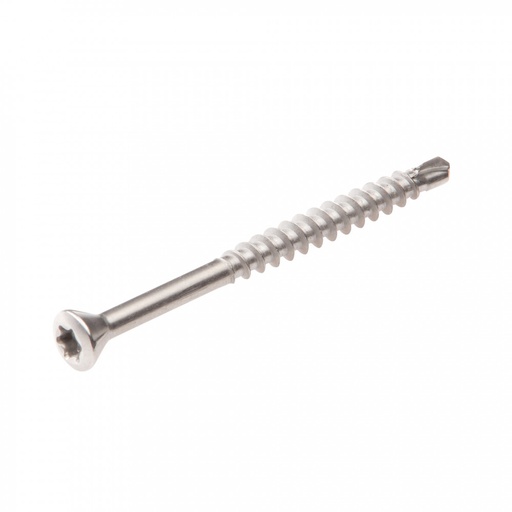 [zzzHOENTOPTERRAS5.0X60] Topdrill vis terrasse autoforante TX-25 INOX